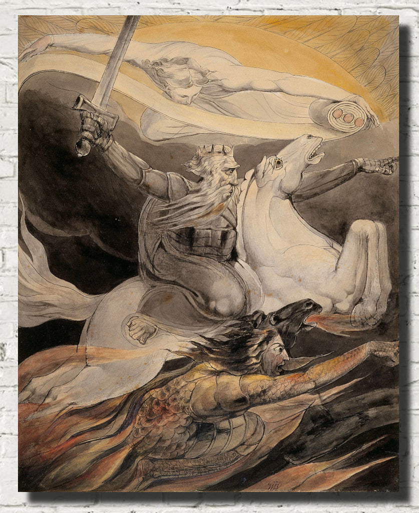 Death on a Pale Horse, William Blake