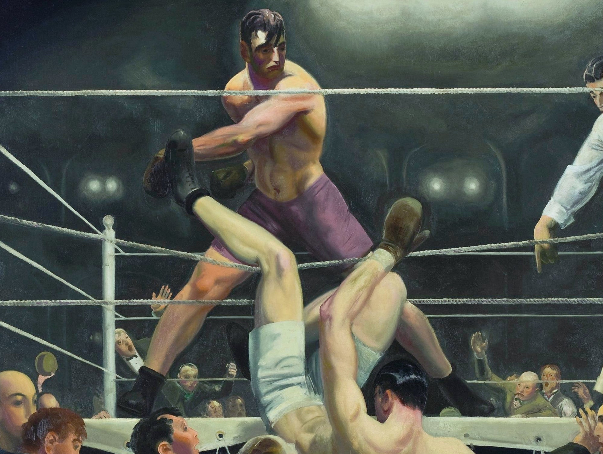 George Bellows Fine Art Print, Dempsey and Firpo