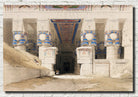 Dendera Temple Egypt, David Roberts Fine Art Print