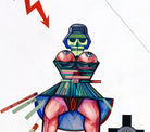The Moloch, Karl Wiener Abstract Print