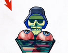 The Moloch, Karl Wiener Abstract Print