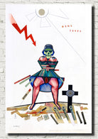 The Moloch, Karl Wiener Abstract Print