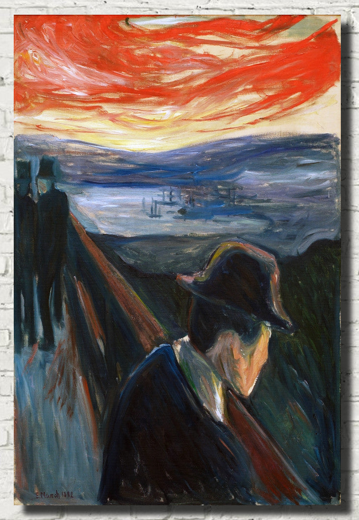 Edvard Munch Fine Art Print, Despair