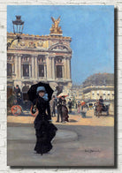 Jean Béraud Impressionist Fine Art Print, in Front of the Opera