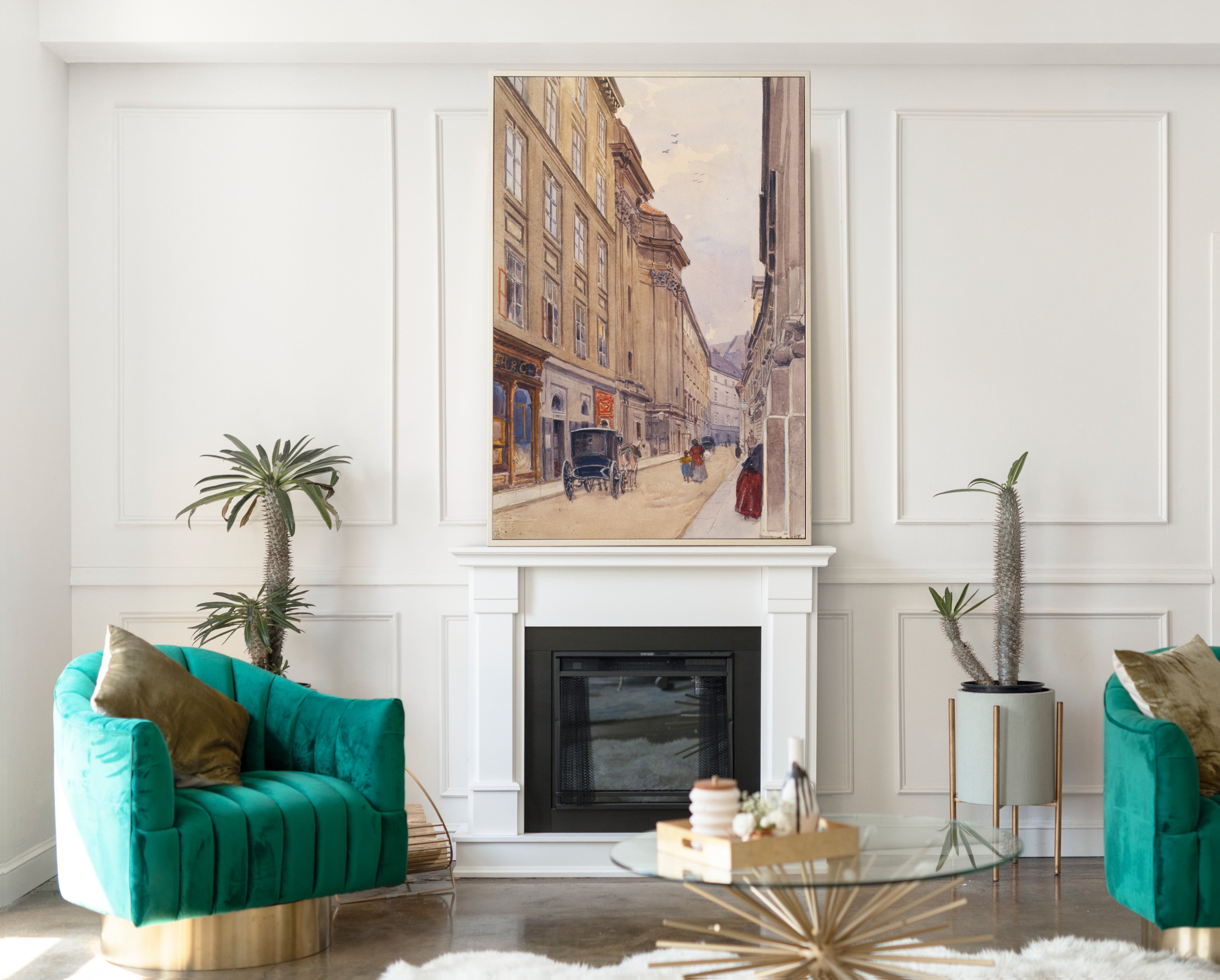 The Dorotheergasse In Vienna With The Old Pawnshop, Ernst Graner Fine Art Print