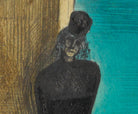 The Widow, Karl Wiener Abstract Print