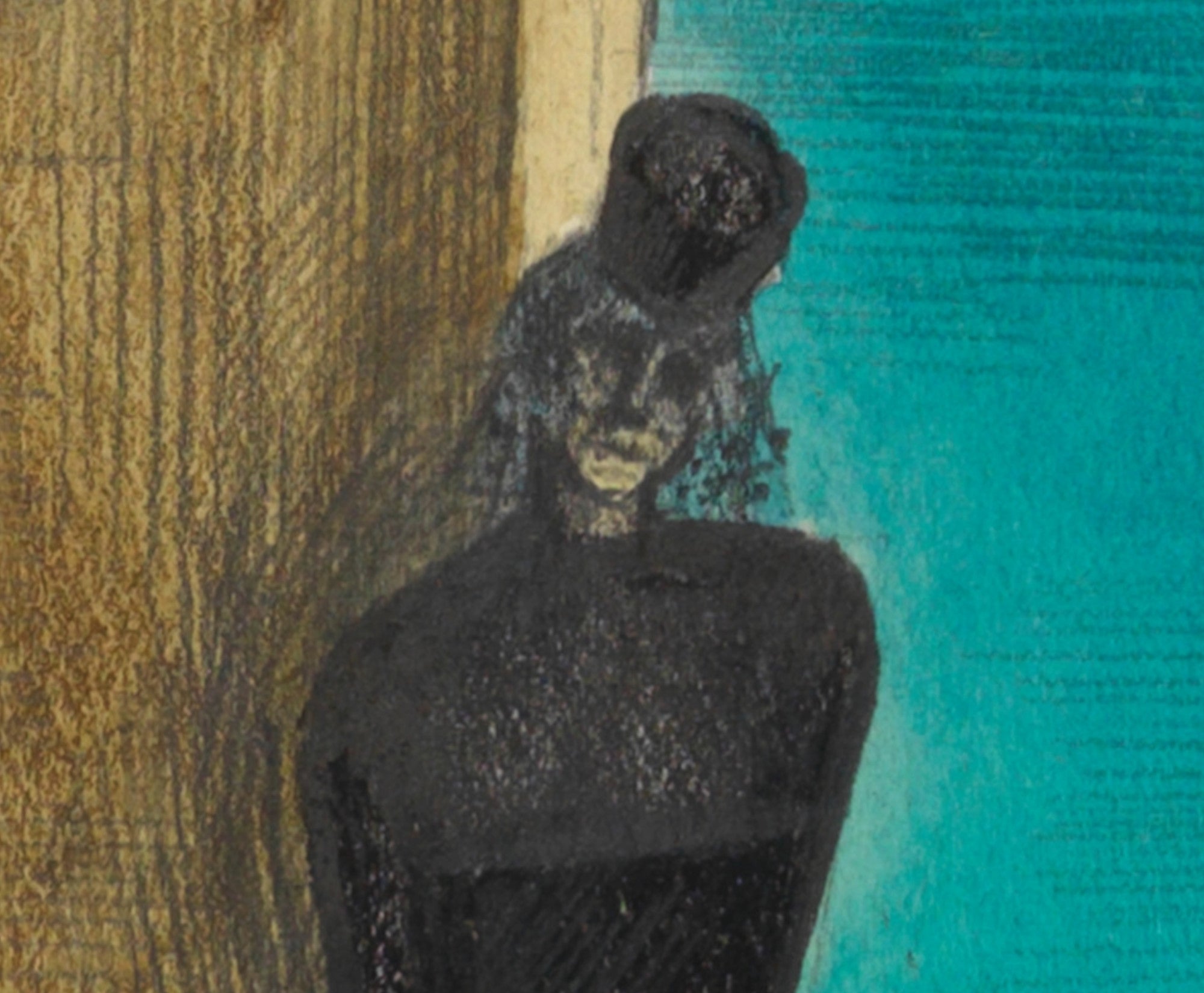 The Widow, Karl Wiener Abstract Print