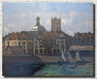 Walter Sickert Post-Impressionist Fine Art Print, Dieppe, the arcades and the Darse