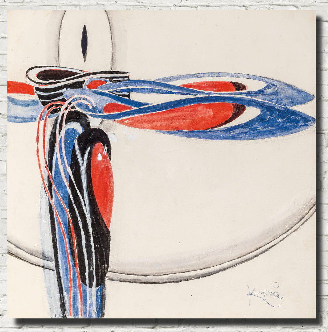 Frantisek Kupka Fine Art Print, Disques et arabesques