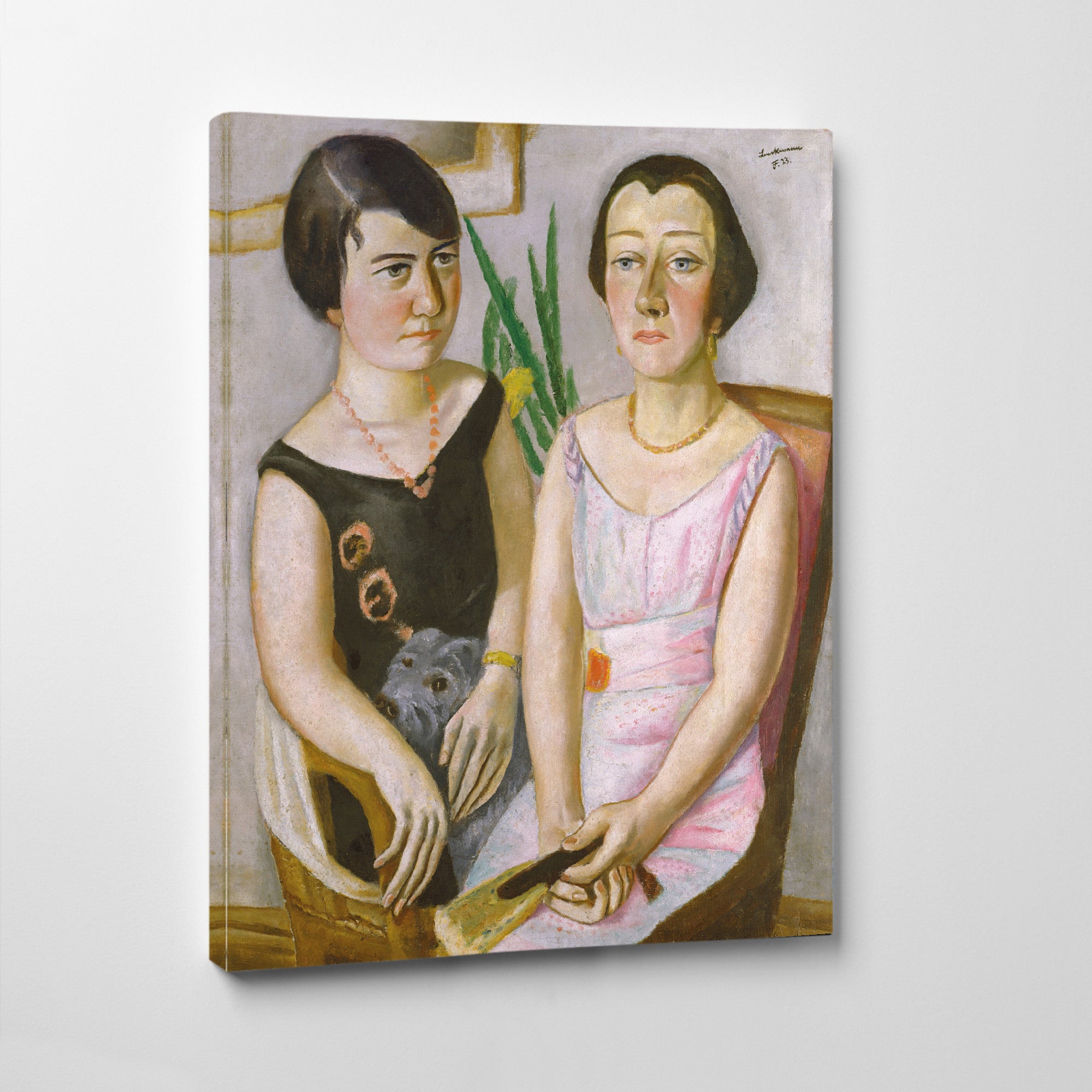 Max Beckmann, Double Portrait (1923) - New Objectivity