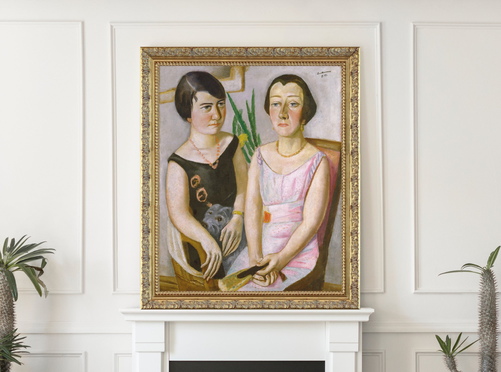 Max Beckmann, Double Portrait (1923) - New Objectivity