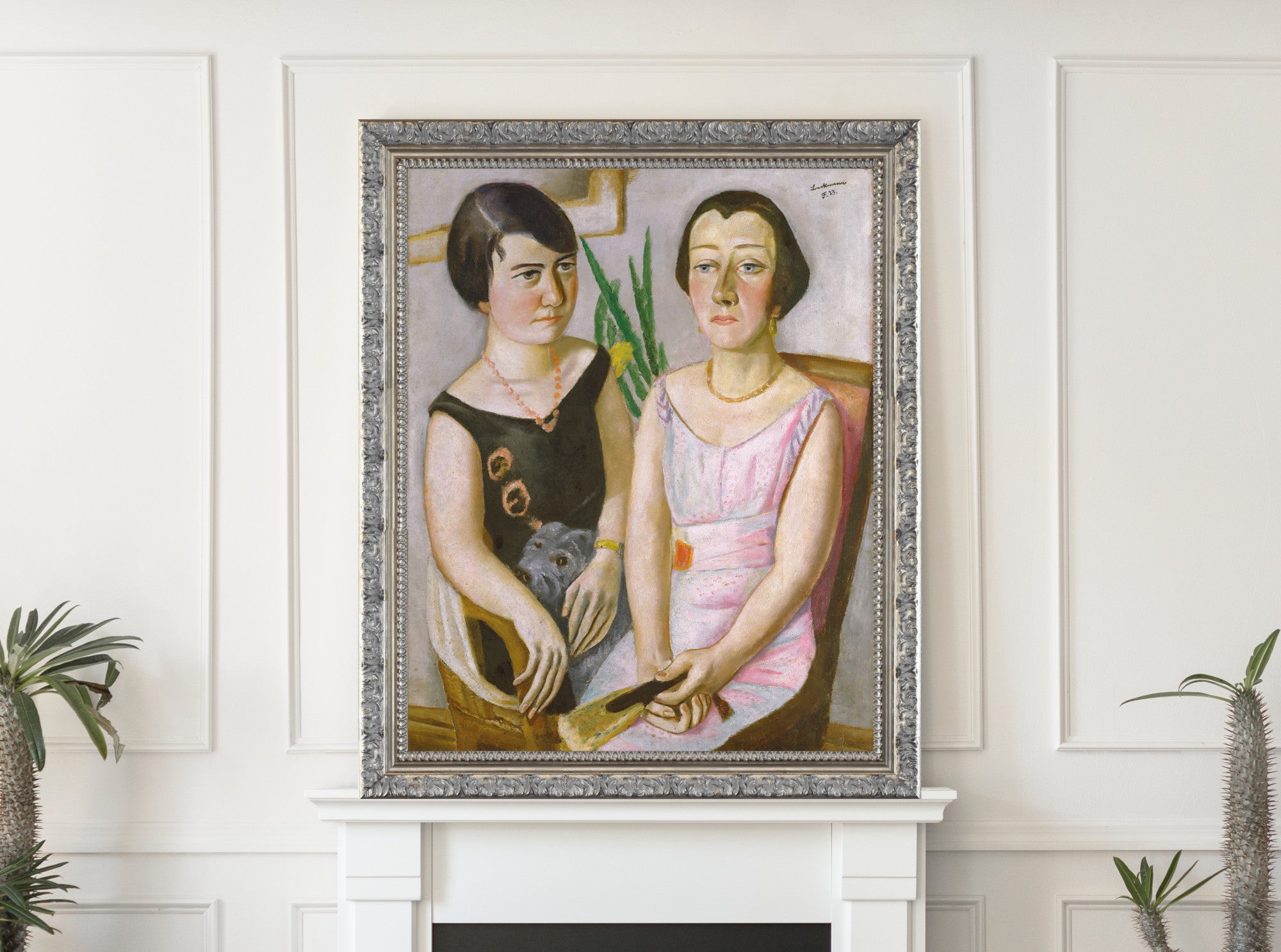 Max Beckmann, Double Portrait (1923) - New Objectivity