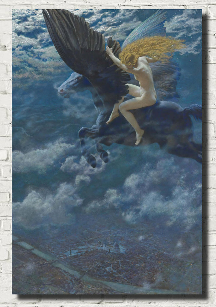 Dream Idyll (A Valkyrie), Edward Robert Hughes Fine Art Print