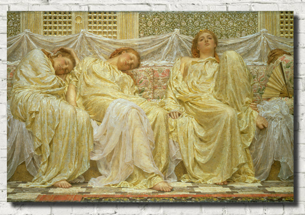 Albert Joseph Moore, Fine Art Print : Dreamers