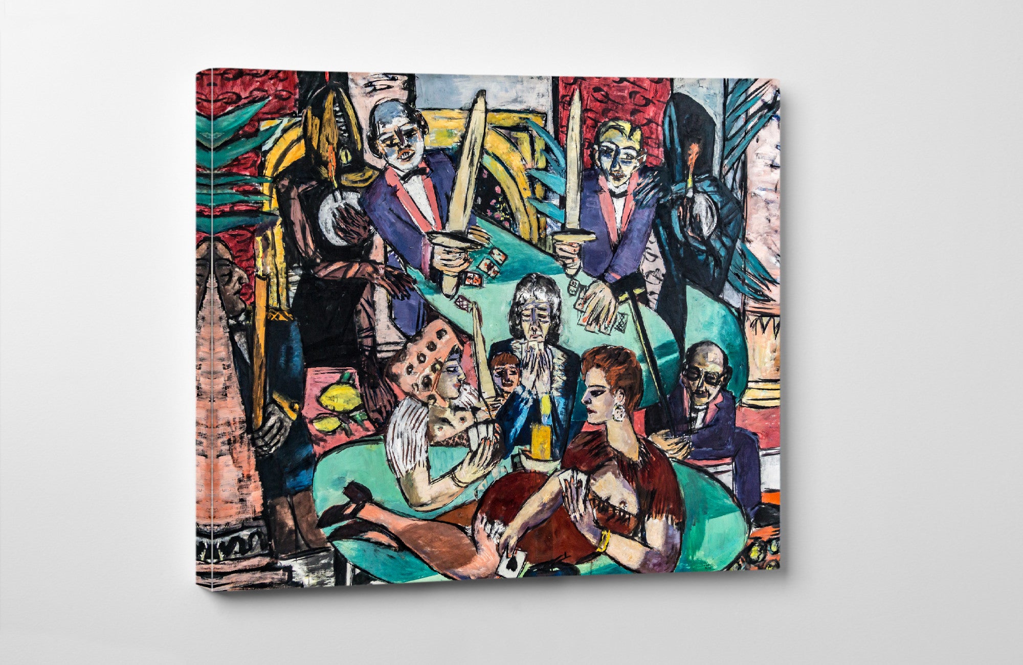 Max Beckmann, Dream of Monte Carlo - New Objectivity