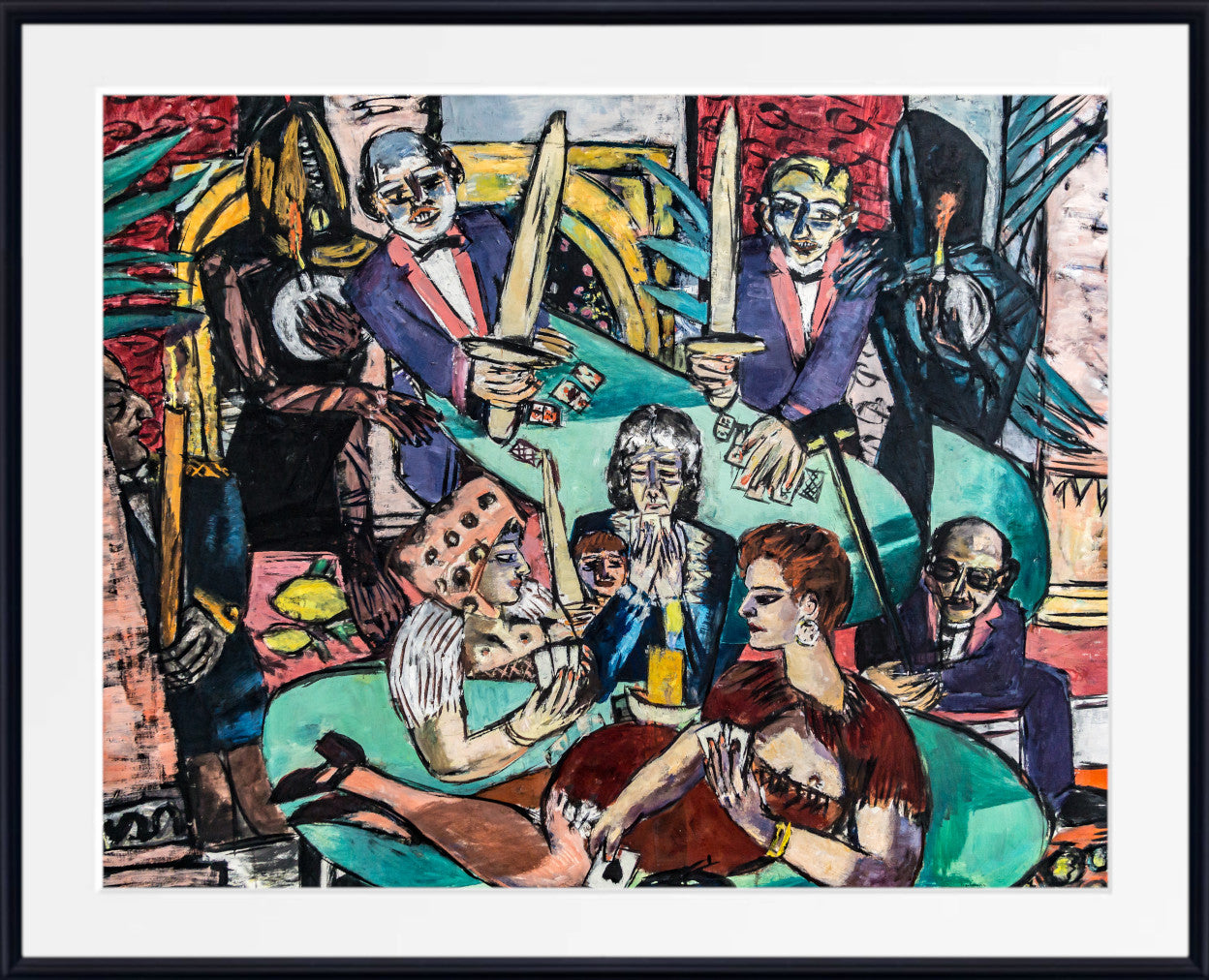 Max Beckmann, Dream of Monte Carlo - New Objectivity