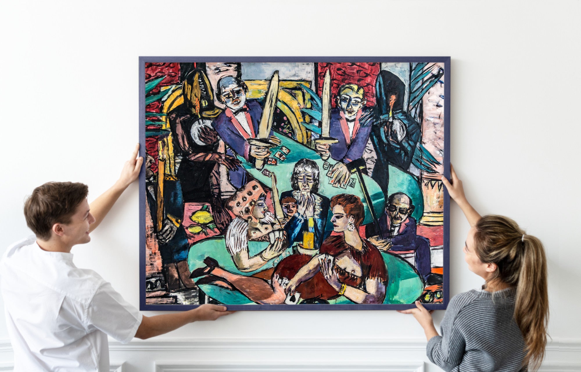 Max Beckmann, Dream of Monte Carlo - New Objectivity