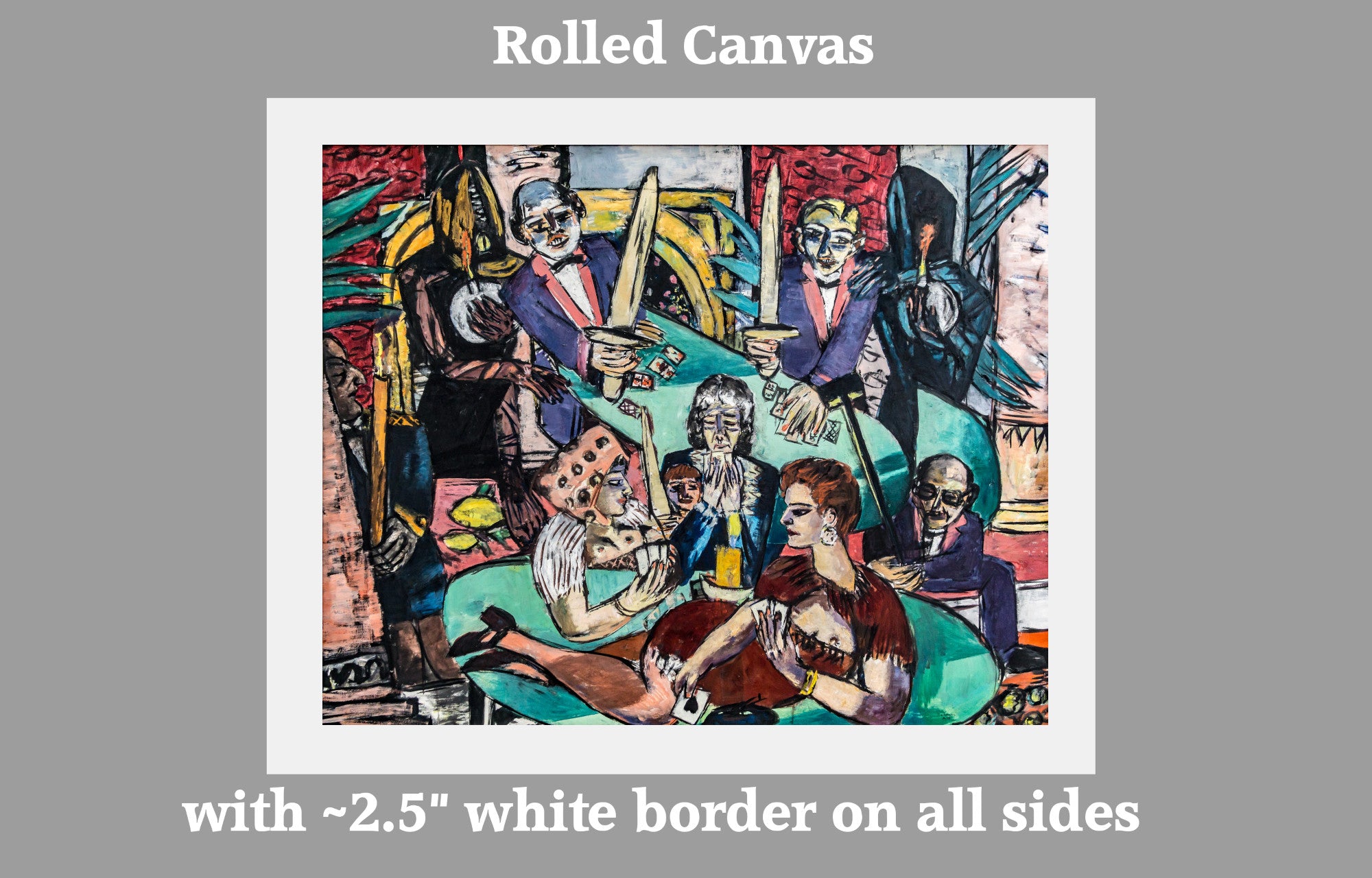 Max Beckmann, Dream of Monte Carlo - New Objectivity