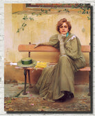 Vittorio Matteo Corcos Fine Art Print, Dreams