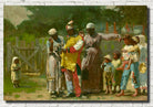 Winslow Homer Fine Art Print :  Dressing for the Carnival