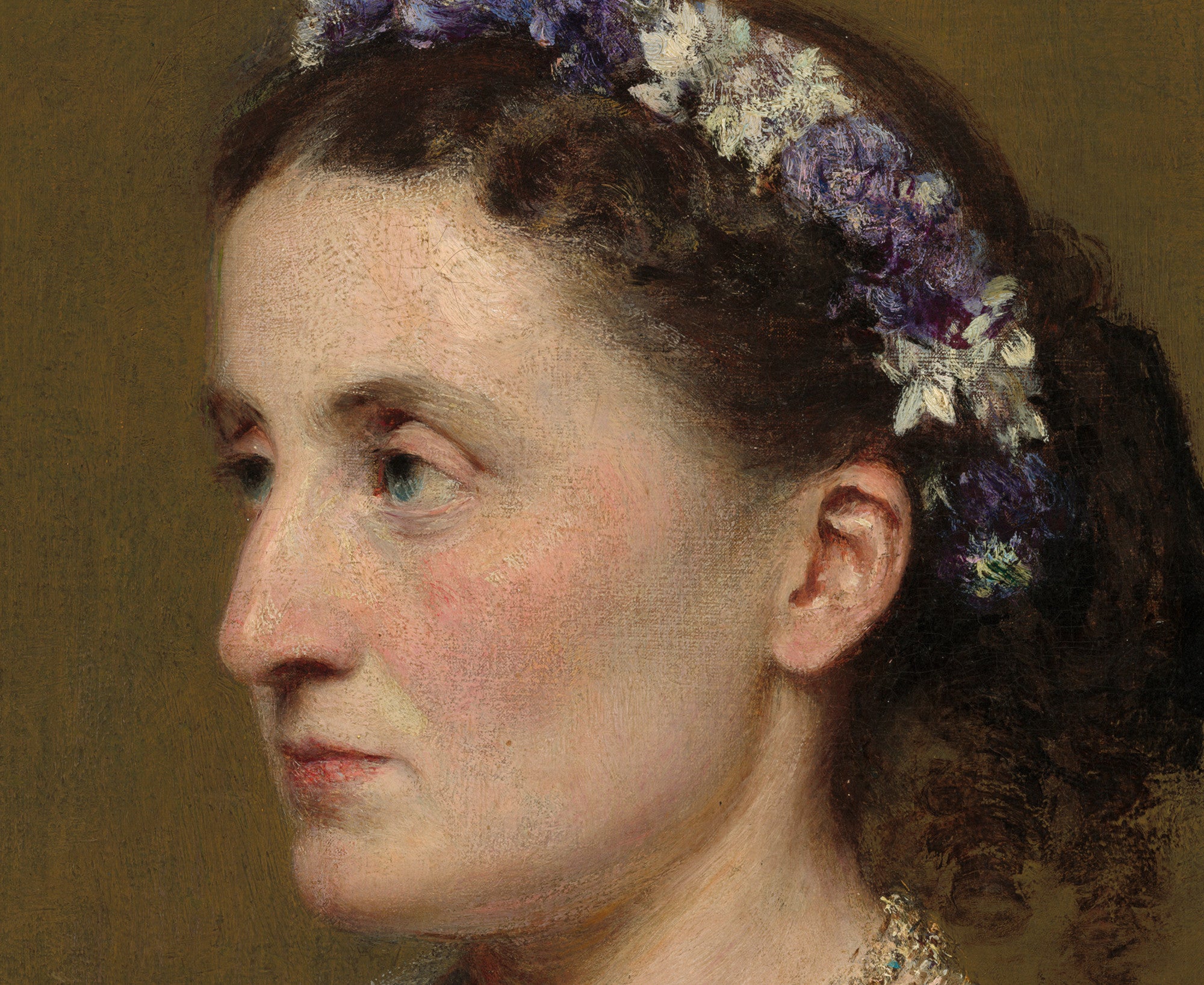 Henri Fantin-Latour Fine Art Print, Duchess de Fitz-James Portrait