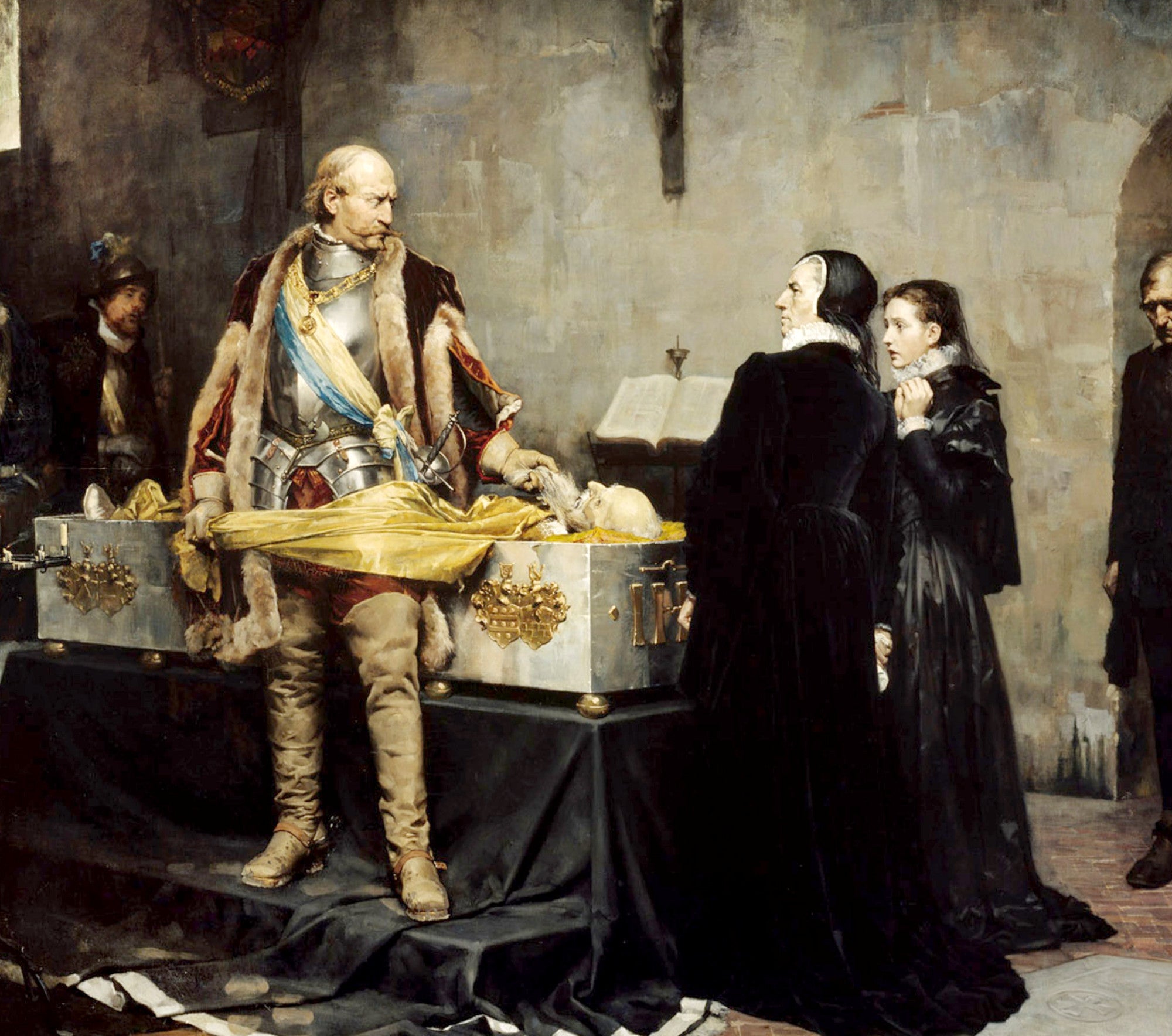 Albert Edelfelt Fine Art Print, Duke Karl Insulting the Corpse of Klas Fleming