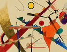 Dull Rise, Wassily Kandinsky Abstract Fine Art Print