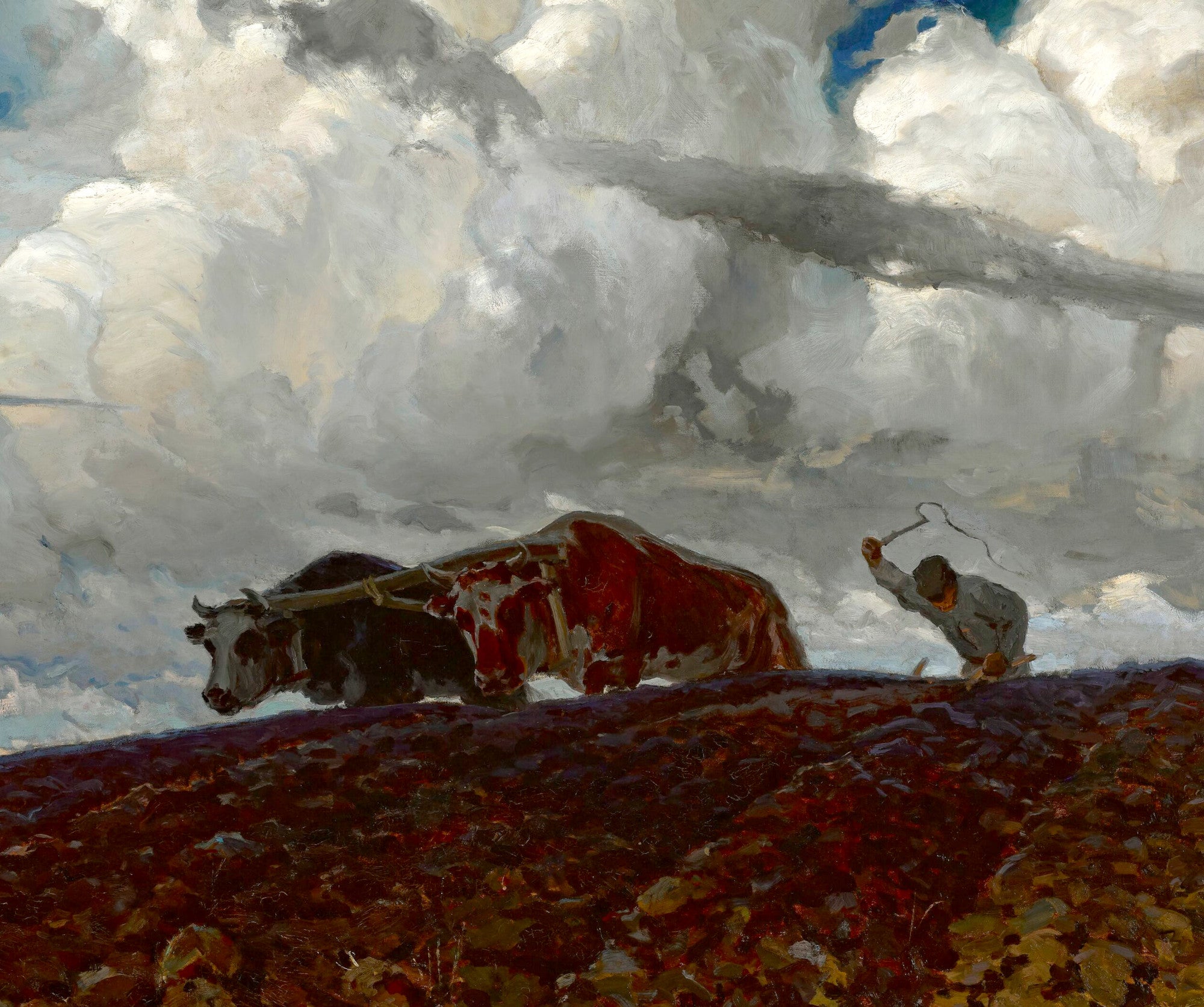 Ferdinand Ruszczy Fine Art Print, Earth, Farming Landscape
