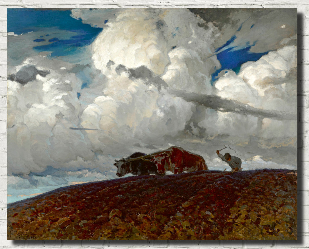 Ferdinand Ruszczy Fine Art Print, Earth, Farming Landscape