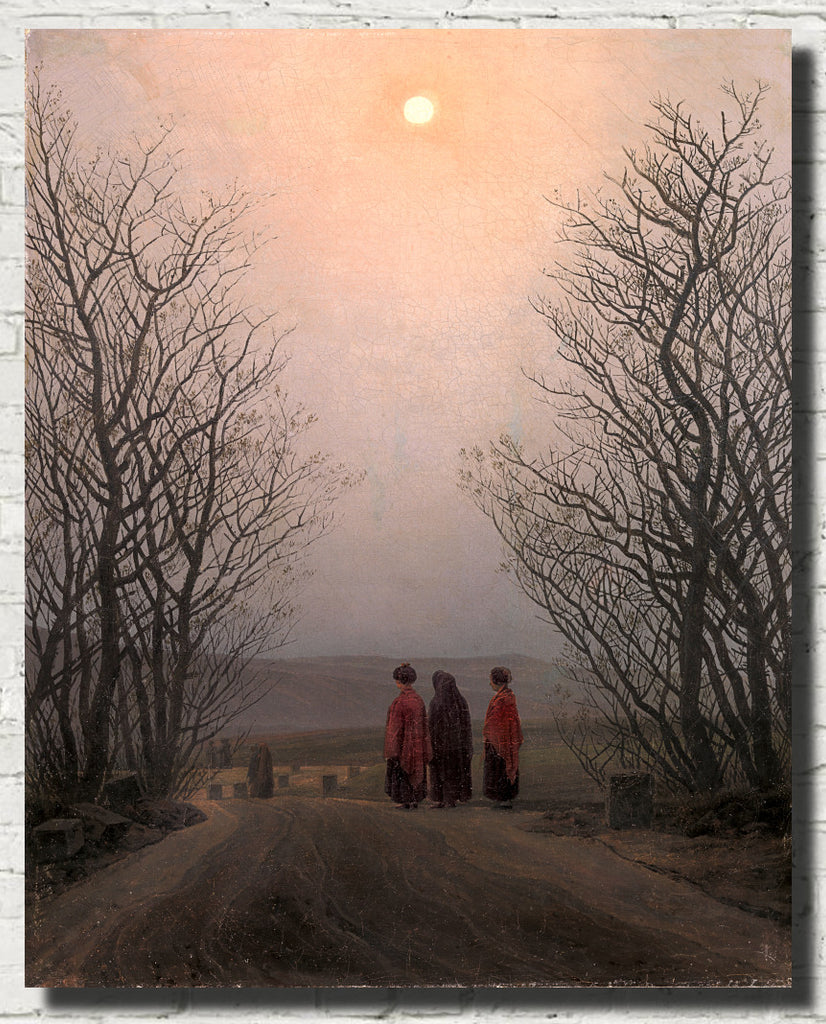 Caspar David Friedrich Fine Art Print, Easter Morning