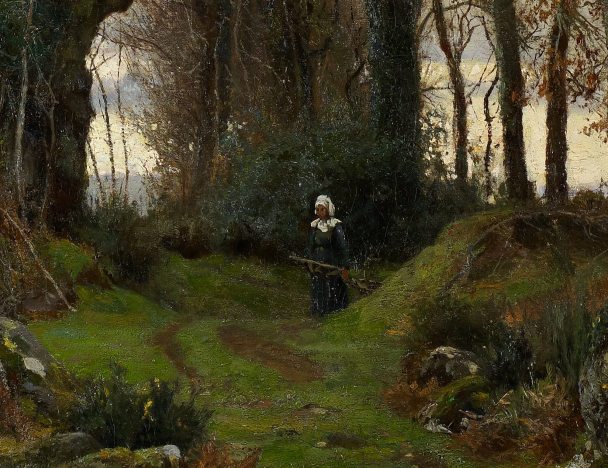 Edge of the Moor, Brittany, Hugh Bolton Jones Fine Art Print