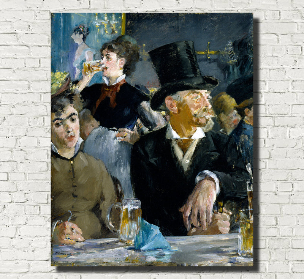 Édouard Manet, French Fine Art Print : At the Cafe