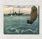 Édouard Manet, French Fine Art Print : Le Kearsarge
