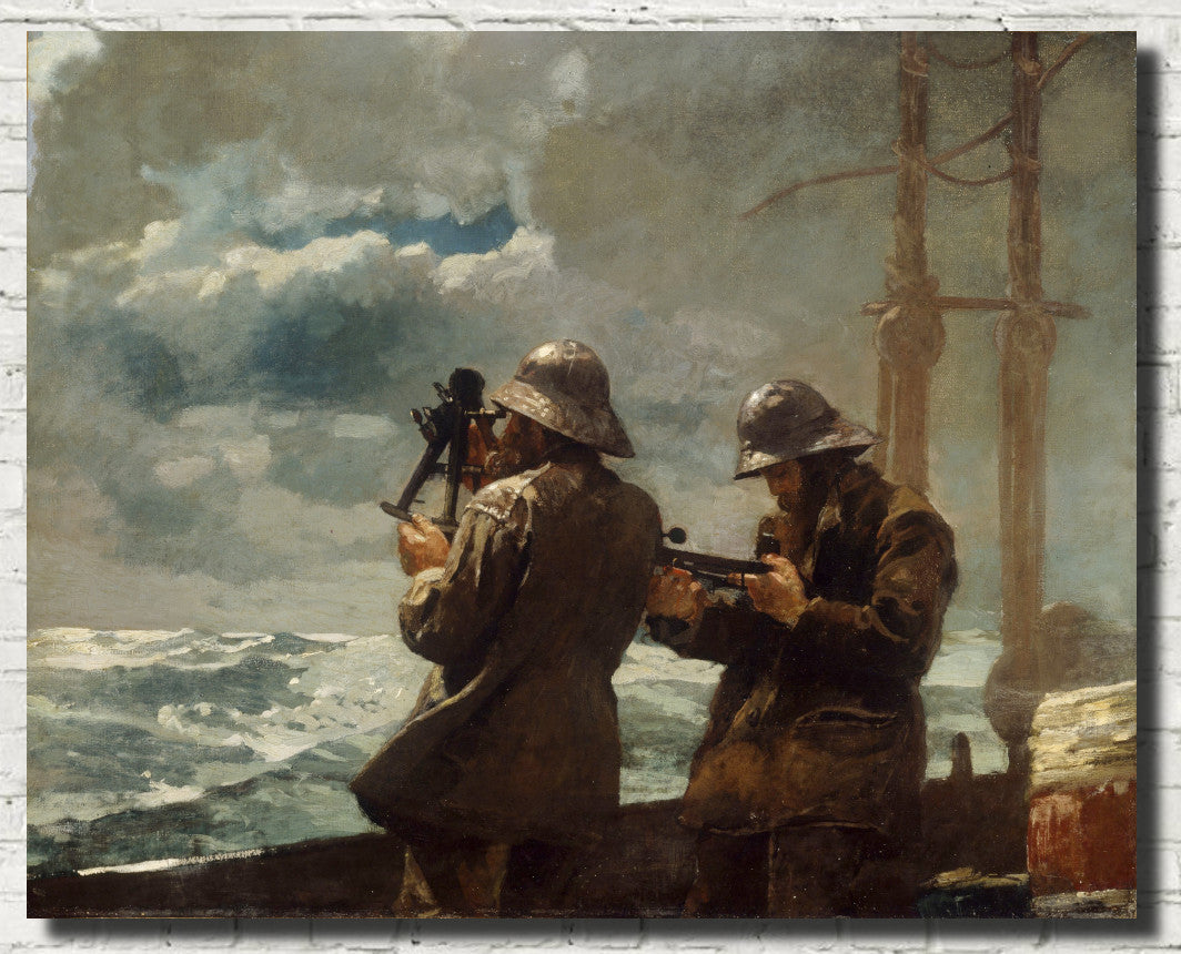Winslow Homer Fine Art Print : Eight Bells