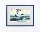36 Views of Mount Fuji, Ejiri in Suruga Province, Katsushika Hokusai, Japanese Print