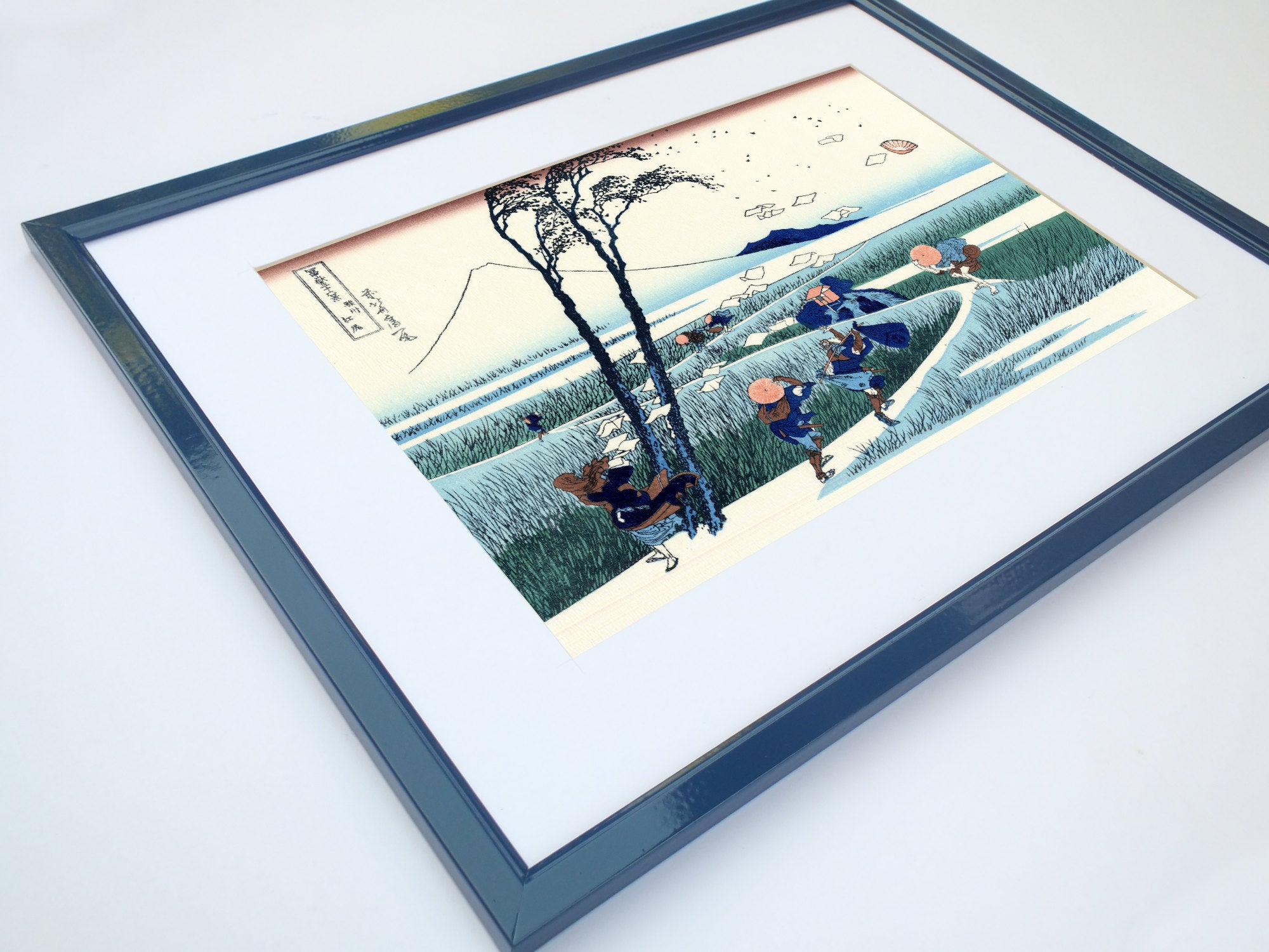 36 Views of Mount Fuji, Ejiri in Suruga Province, Katsushika Hokusai, Japanese Print