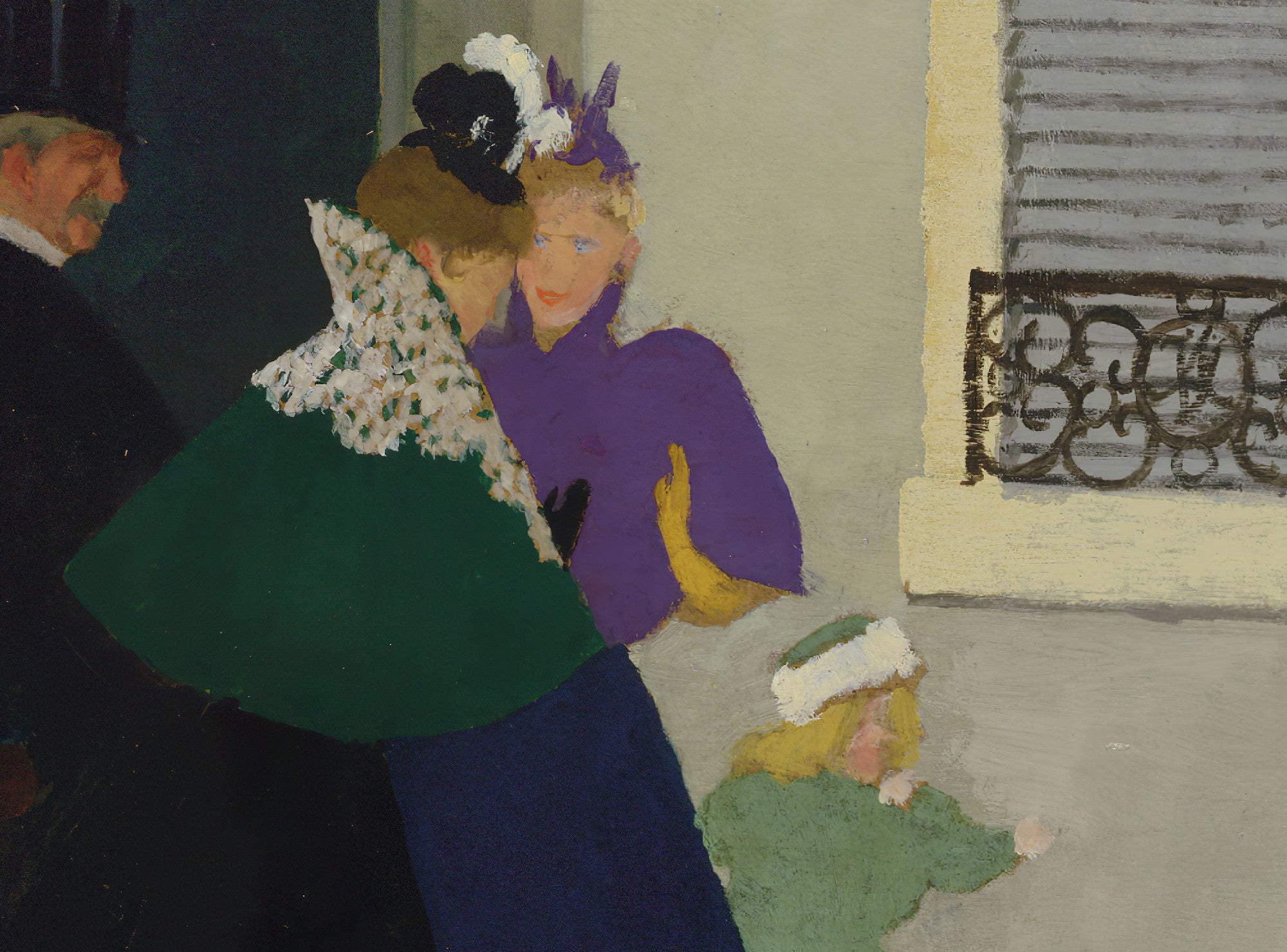 En Promenade, Félix Vallotton
