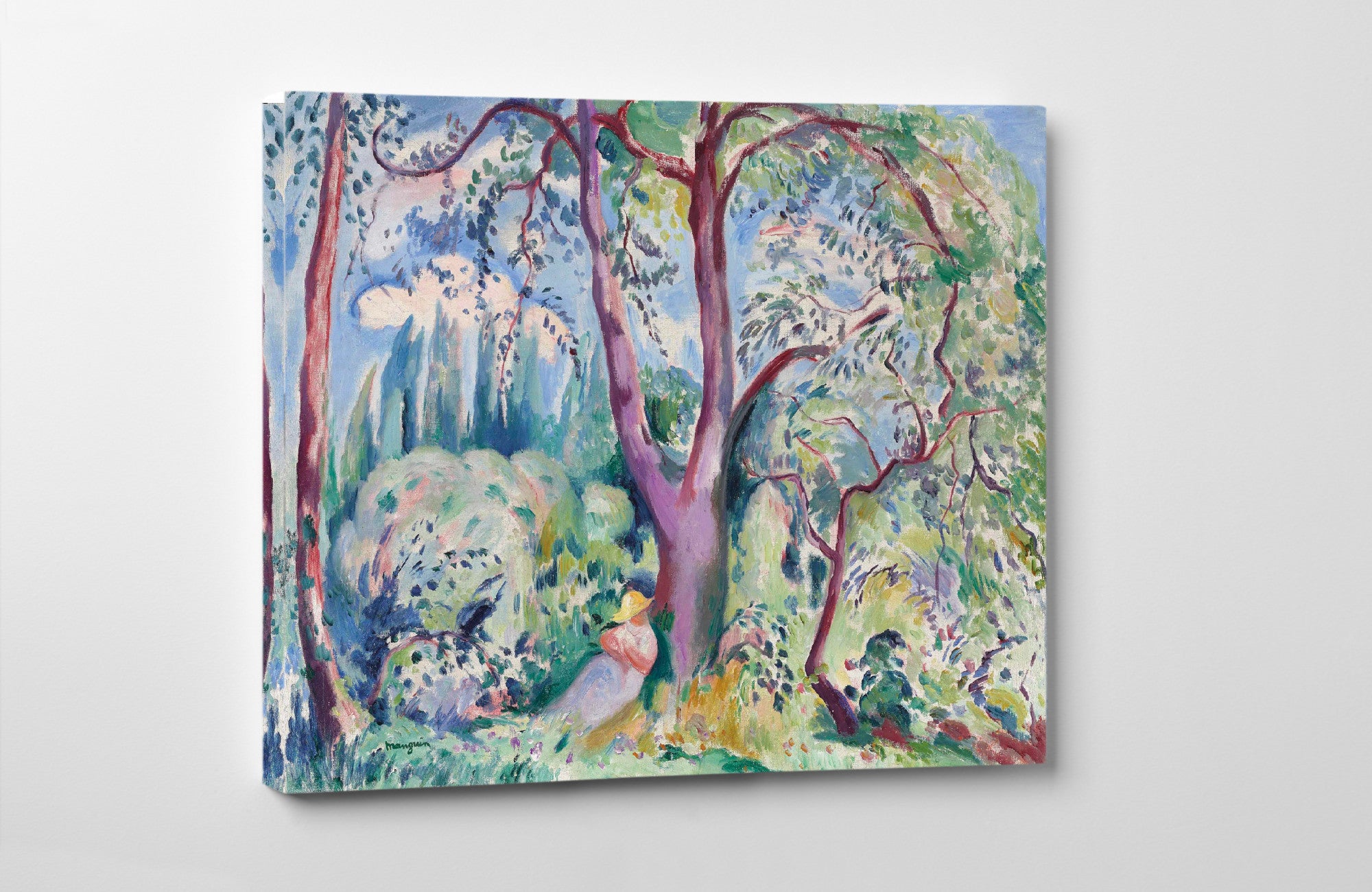 Dreamscape at Colombier, Henri Manguin, Esquisse pour le paysage de rêve à Colombier
