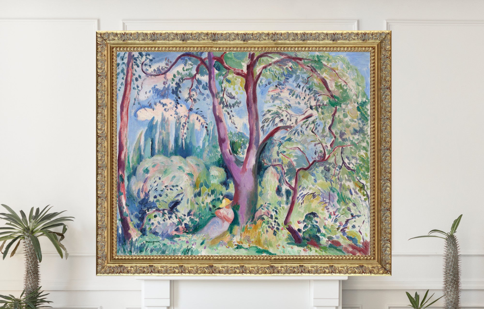 Dreamscape at Colombier, Henri Manguin, Esquisse pour le paysage de rêve à Colombier