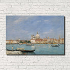 Eugène Boudin Fine Art Print : Venice, Santa Maria