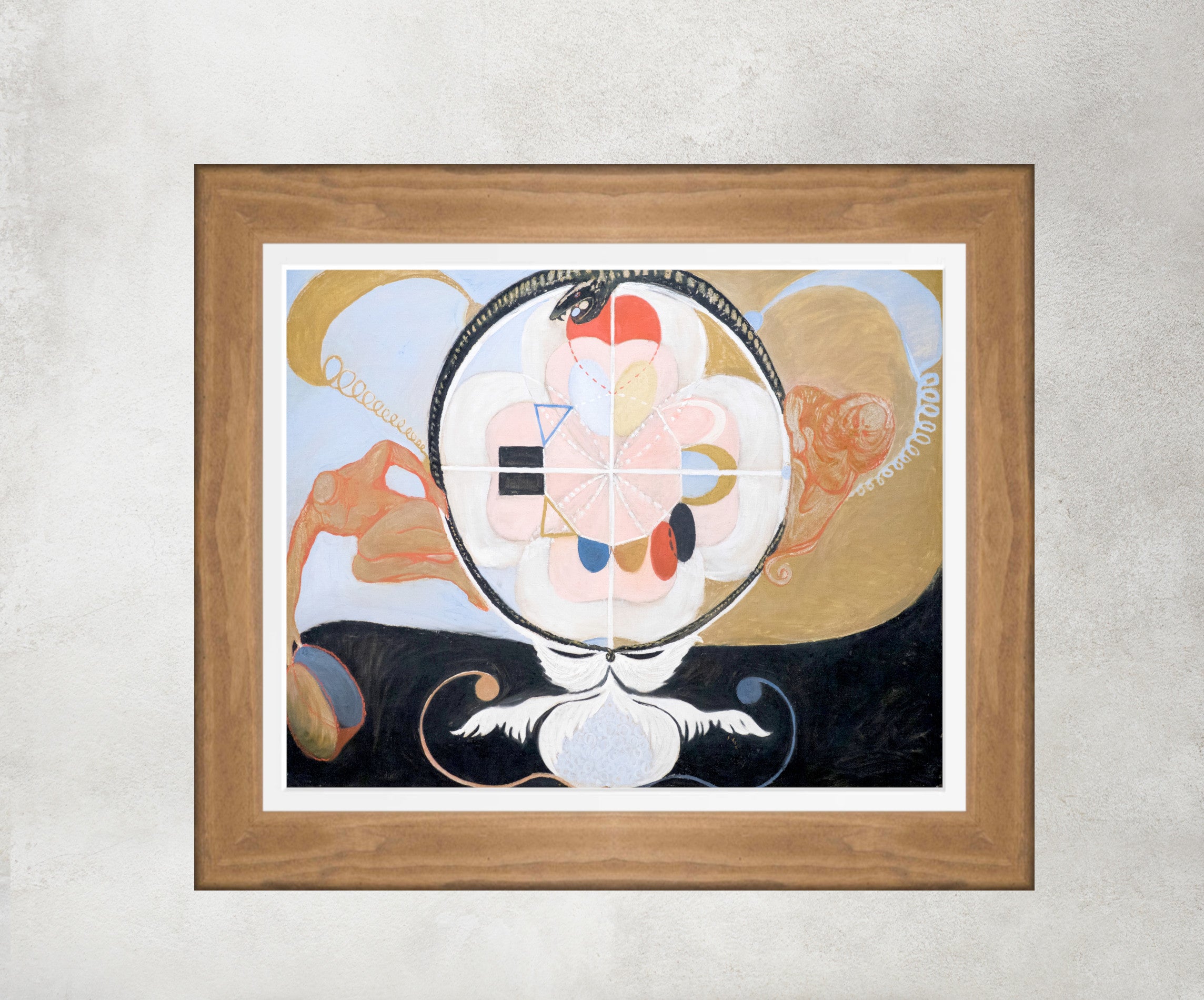 Hilma Af Klint Abstract Framed Art Print, Evolution, No. 13