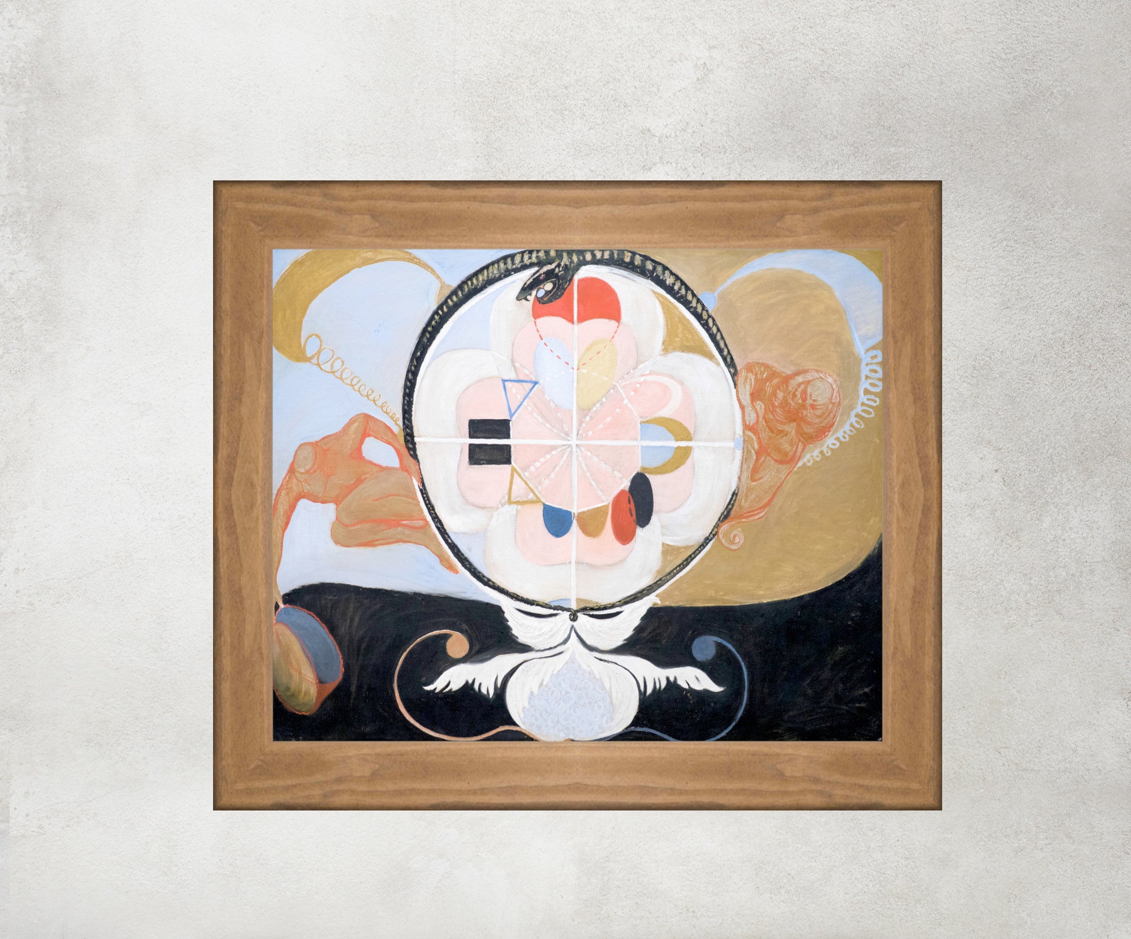 Hilma Af Klint Abstract Framed Art Print, Evolution, No. 13