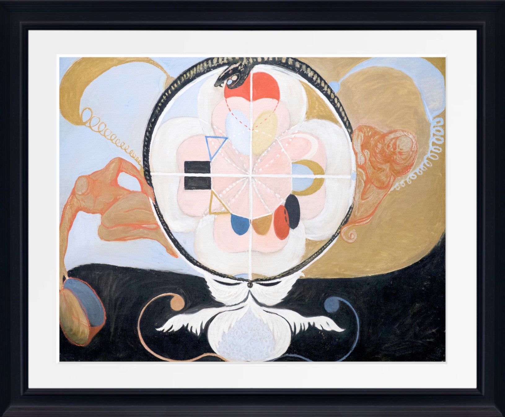 Hilma Af Klint Abstract Framed Art Print, Evolution, No. 13
