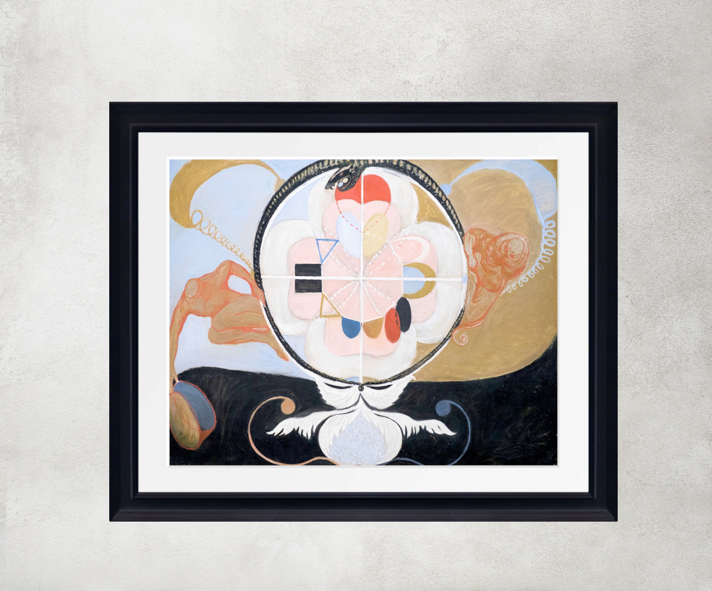 Hilma Af Klint Abstract Framed Art Print, Evolution, No. 13