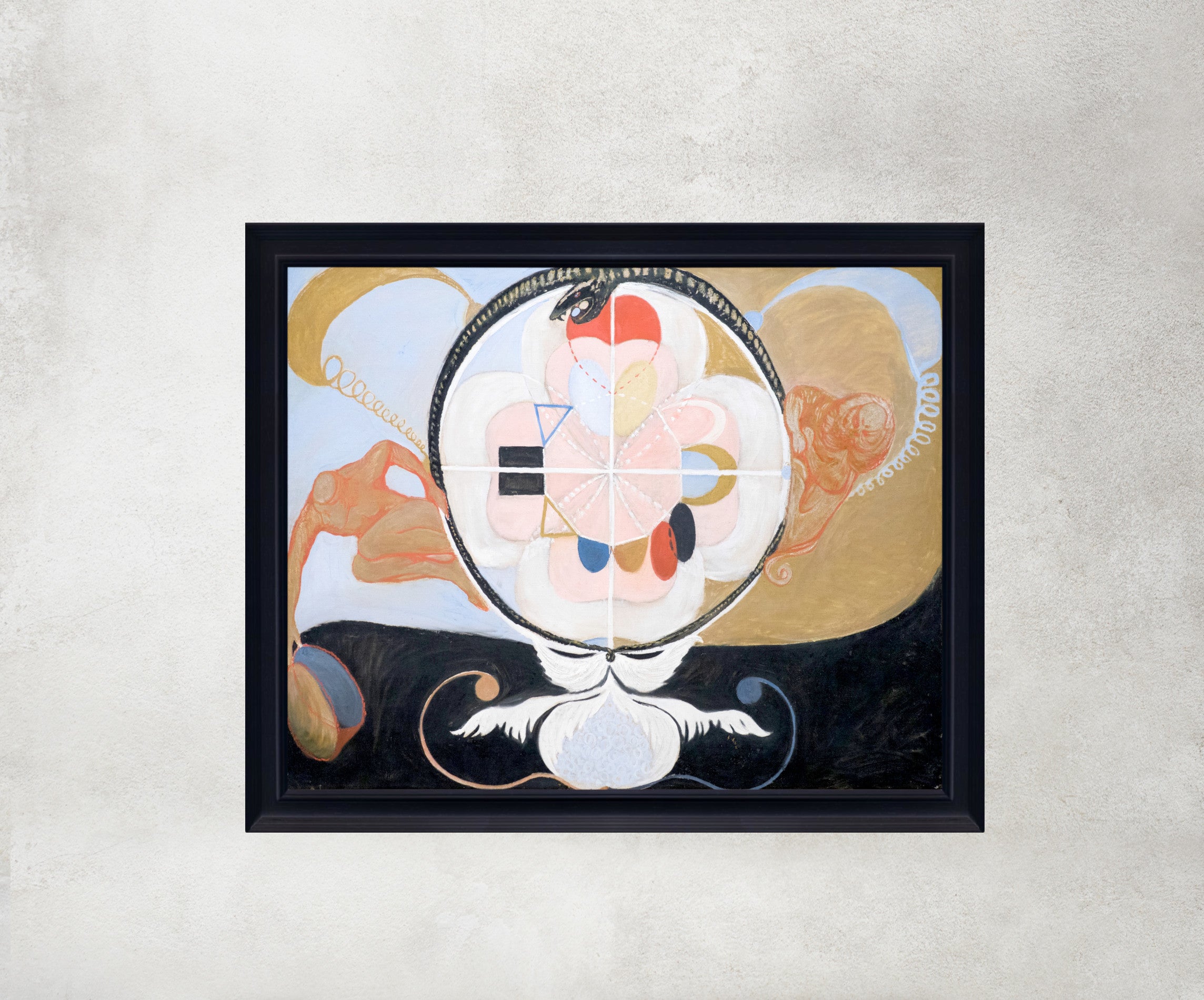 Hilma Af Klint Abstract Framed Art Print, Evolution, No. 13