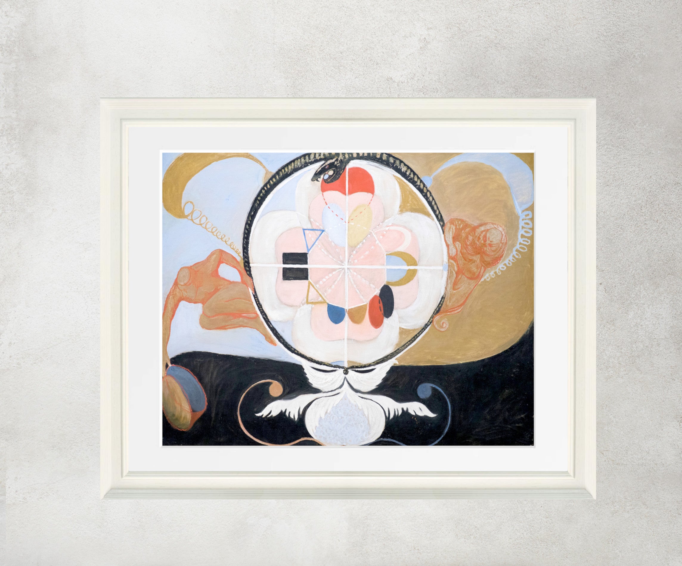 Hilma Af Klint Abstract Framed Art Print, Evolution, No. 13