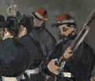 Execution of Emperor Maximilian (1868), Édouard Manet, French Impressionist Fine Art Print