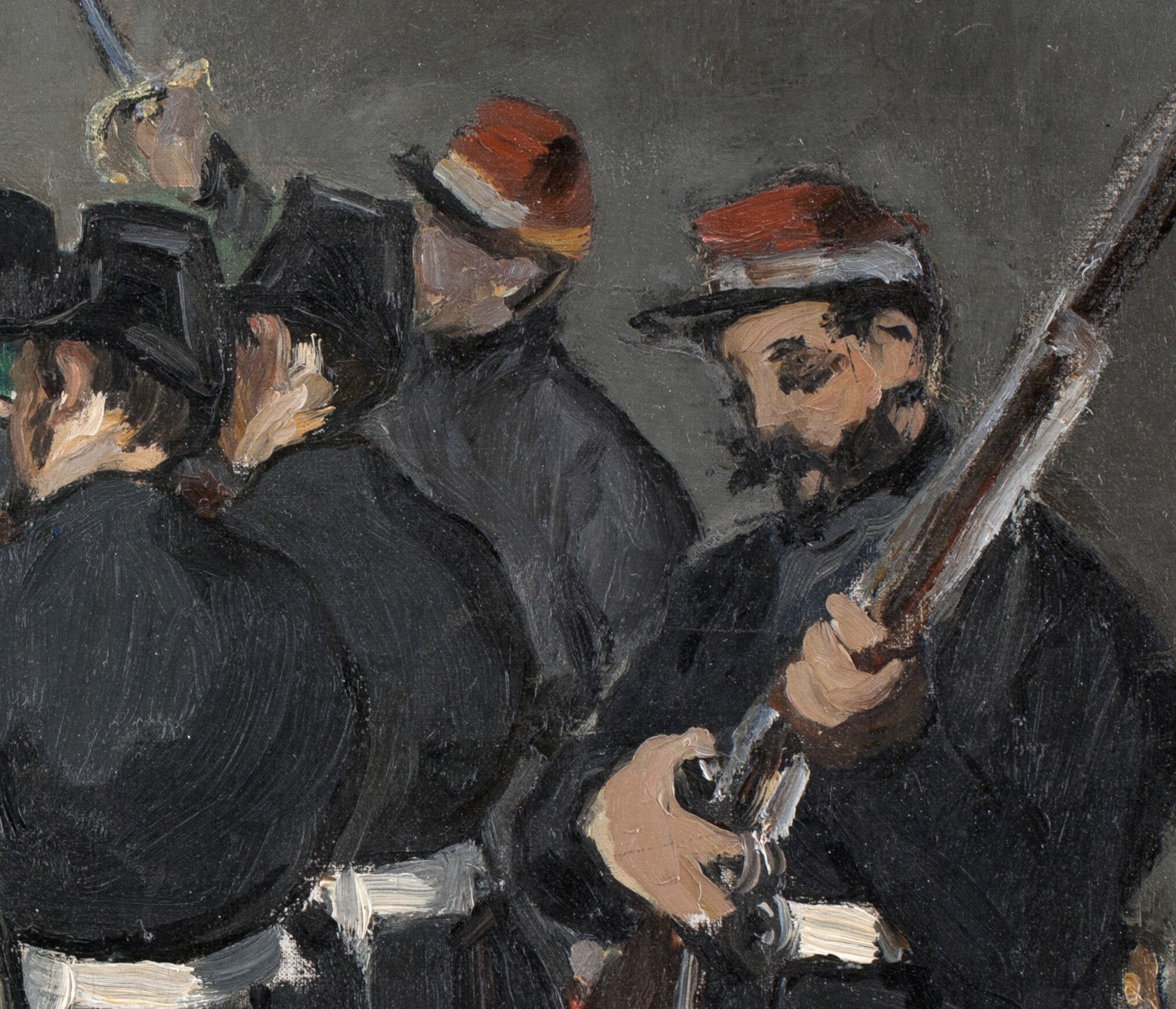 Execution of Emperor Maximilian (1868), Édouard Manet, French Impressionist Fine Art Print