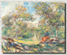 Renoir, Impressionist Fine Art Print, Woman in a Landscape