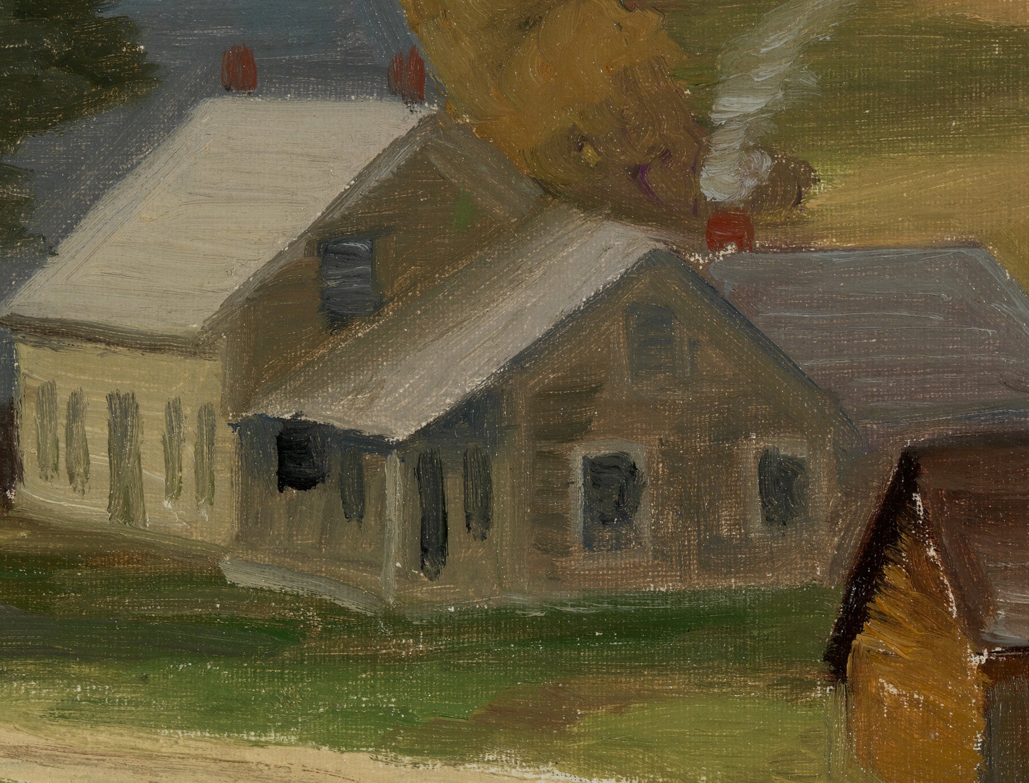 Farm Landscape, Edward Bruce Fine Art Print